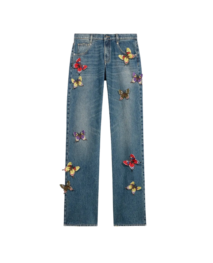 BLUMARINE •  Butterfly Jeans
