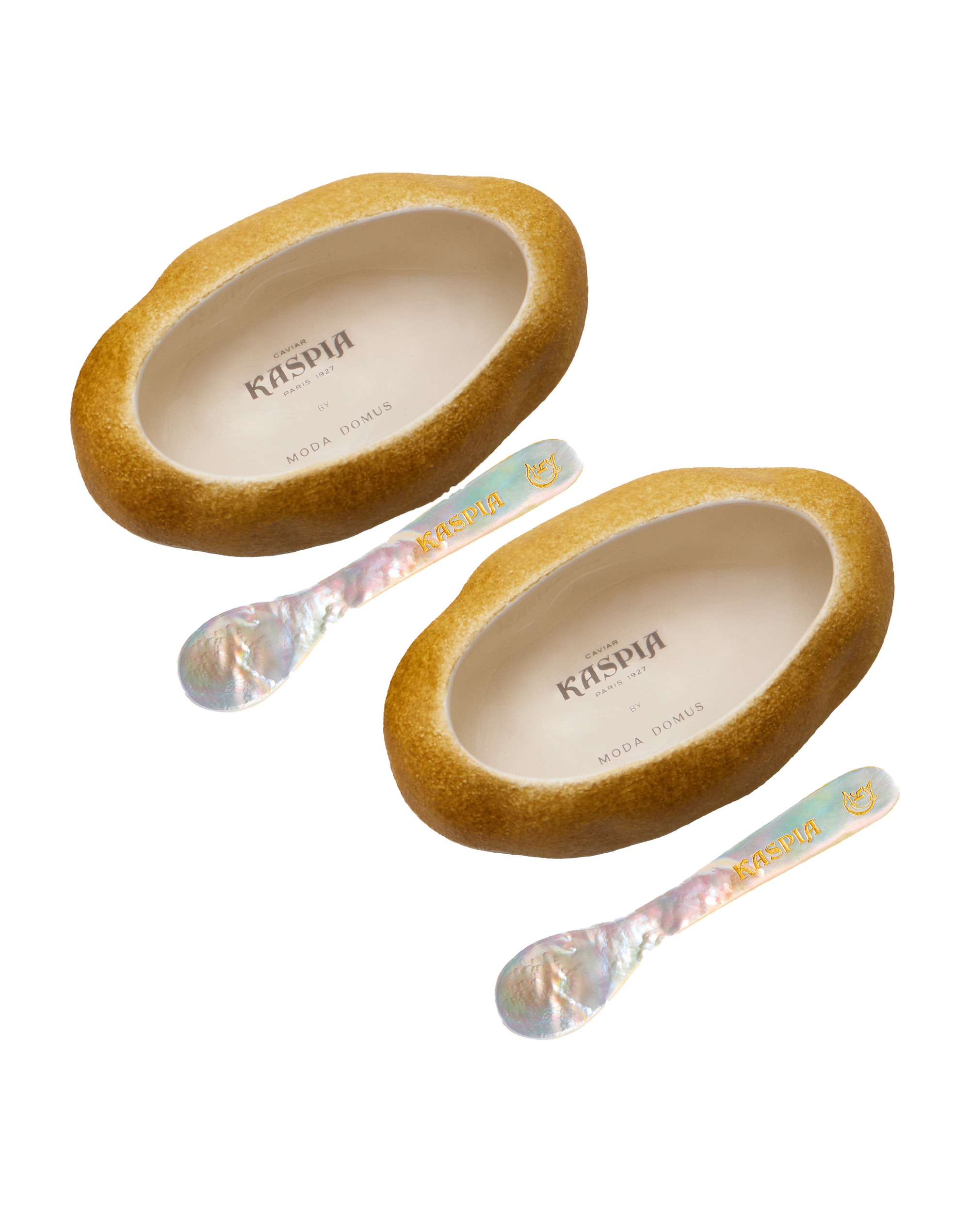 MODA DOMUS  •  Caviar Kaspia Exclusive Potato Bowl Set