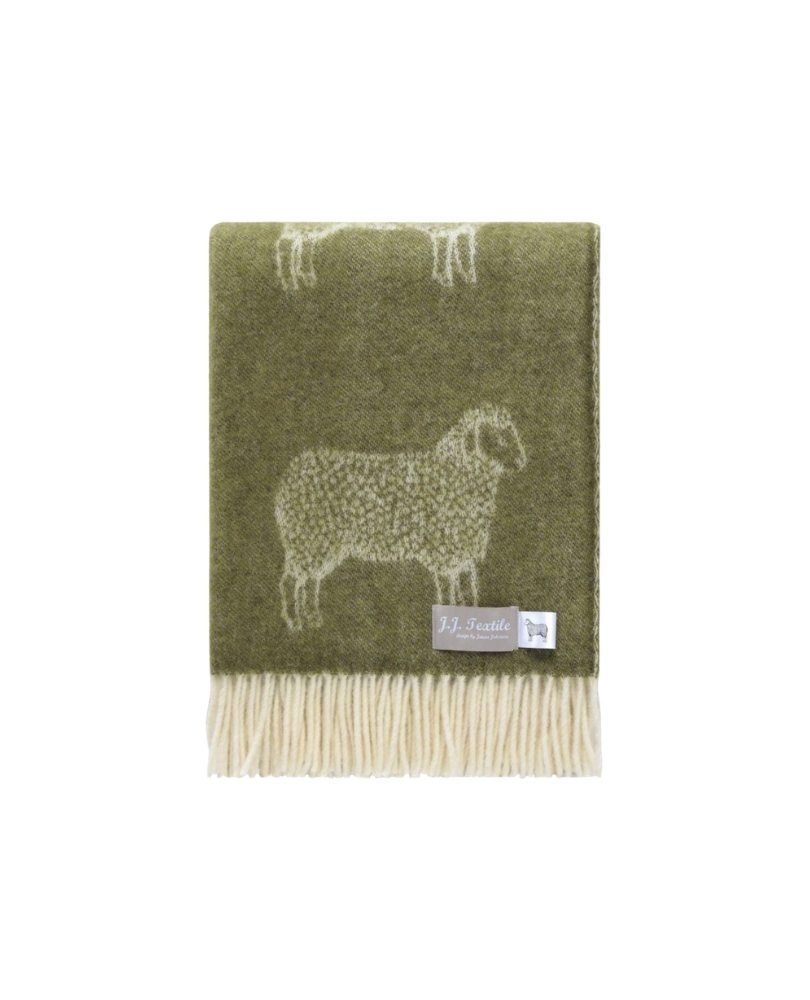J.J. TEXTILE • Sheep Wool Throw