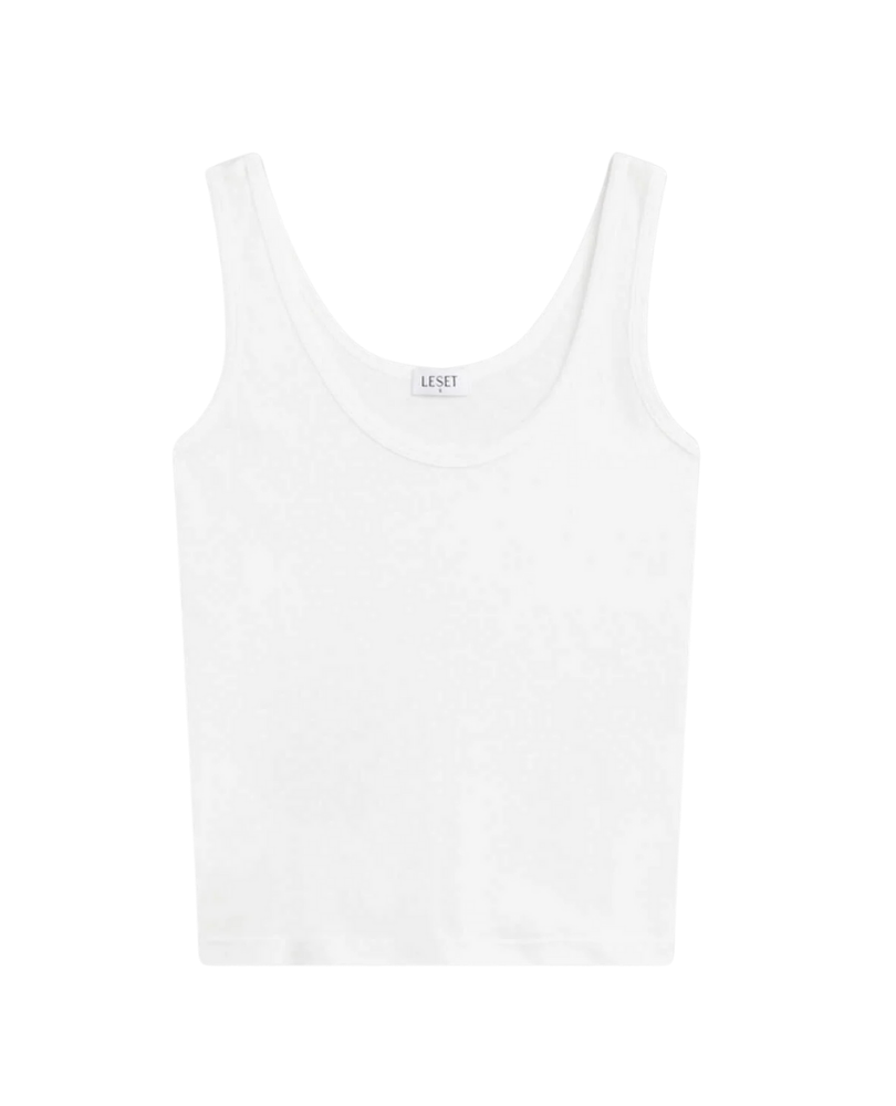 LESET  •  Laura Scoop Neck Tank