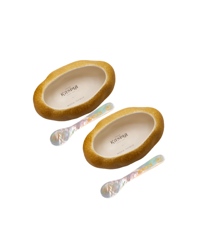 MODA DOMUS  •  Caviar Kaspia Exclusive Potato Bowl Set