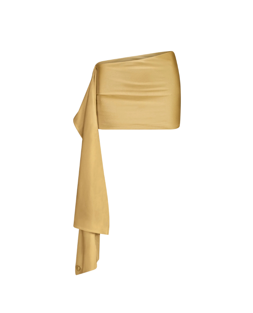 CULTIRA  •  Draped Swim Skirt